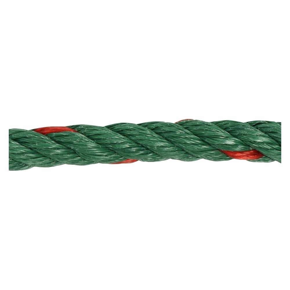BRAIDED NYLON ROPE ELEGANCE 6MMX15M GREEN