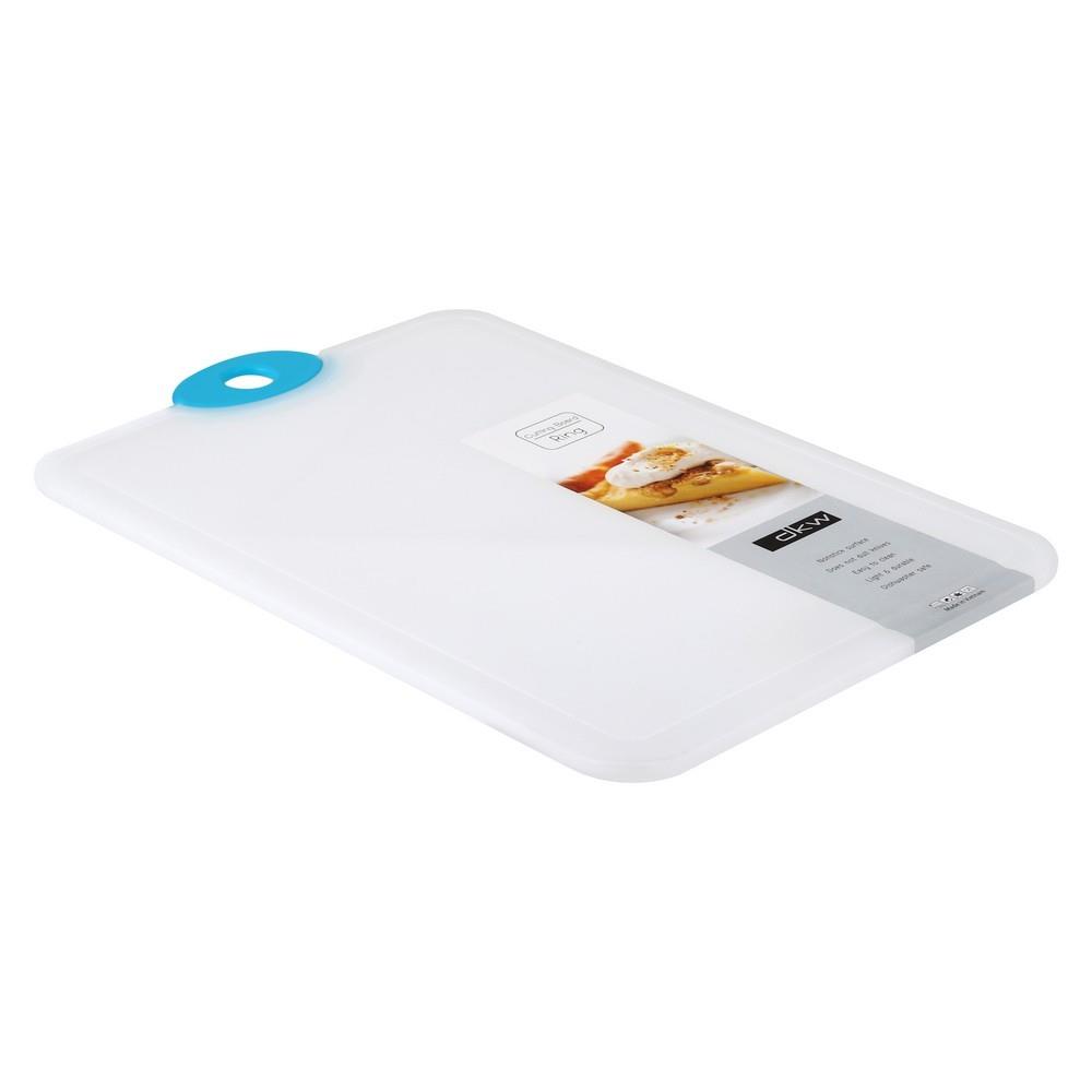 DKWPLASTIC CUTTING BOARD M RING BLUE
