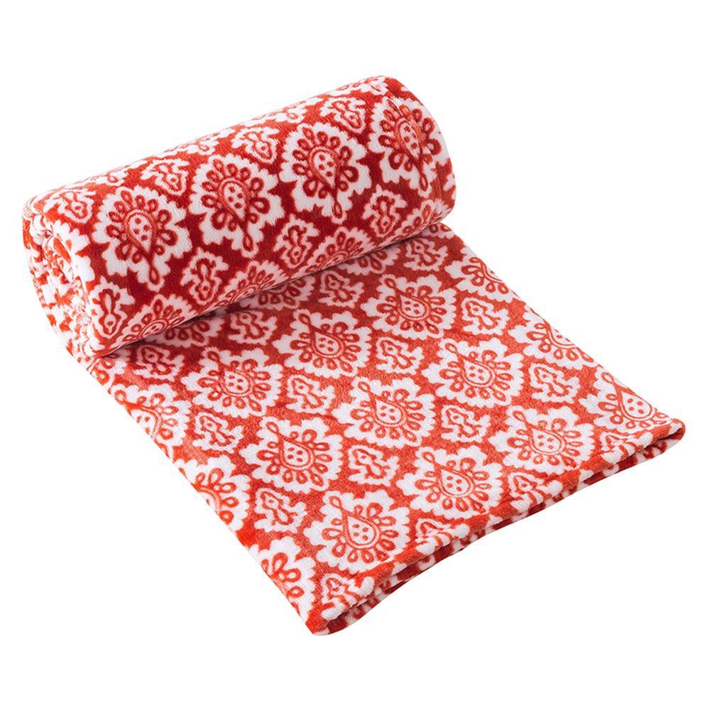 BLANKET HOME LIVING STYLE DIANA 60X80" RED