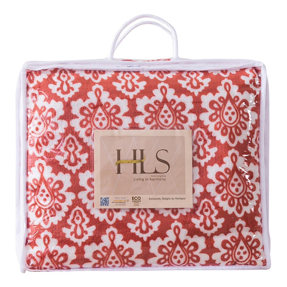 BLANKET HOME LIVING STYLE DIANA 60X80" RED