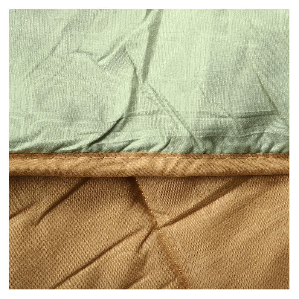 COMFORTER HOME LIVING STYLE RETRO 48X80' GREEN/BROWN