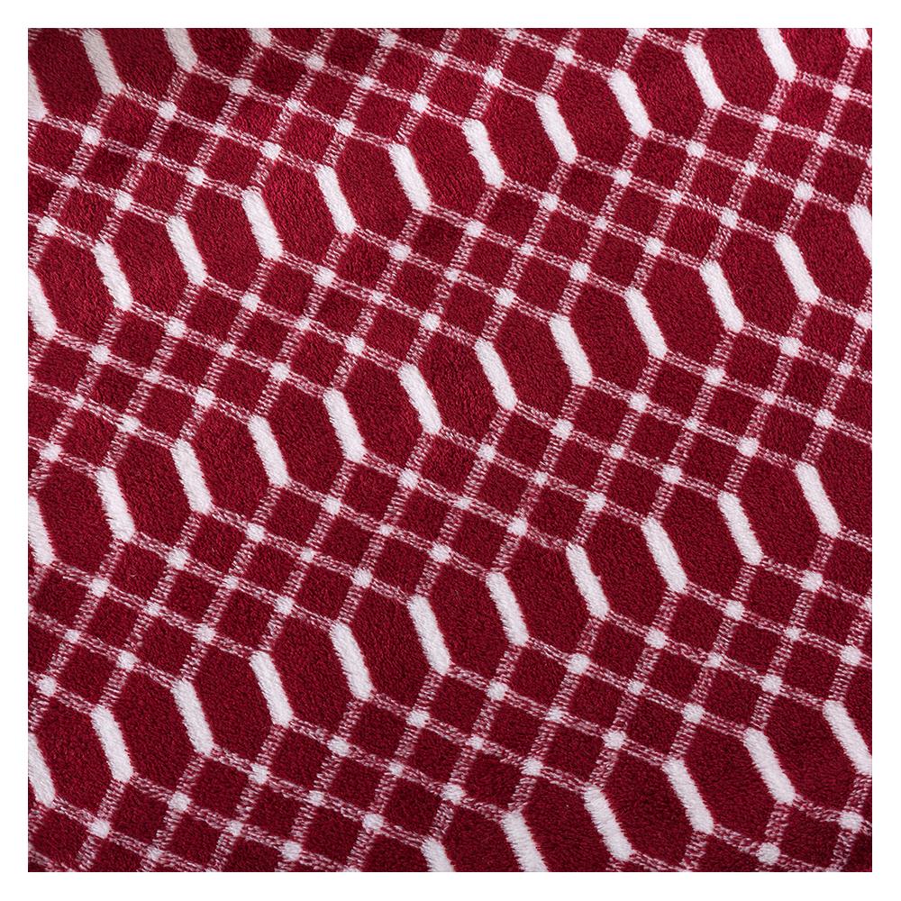 BLANKET HOME LIVING STYLE CHAIN 60X80" WINE