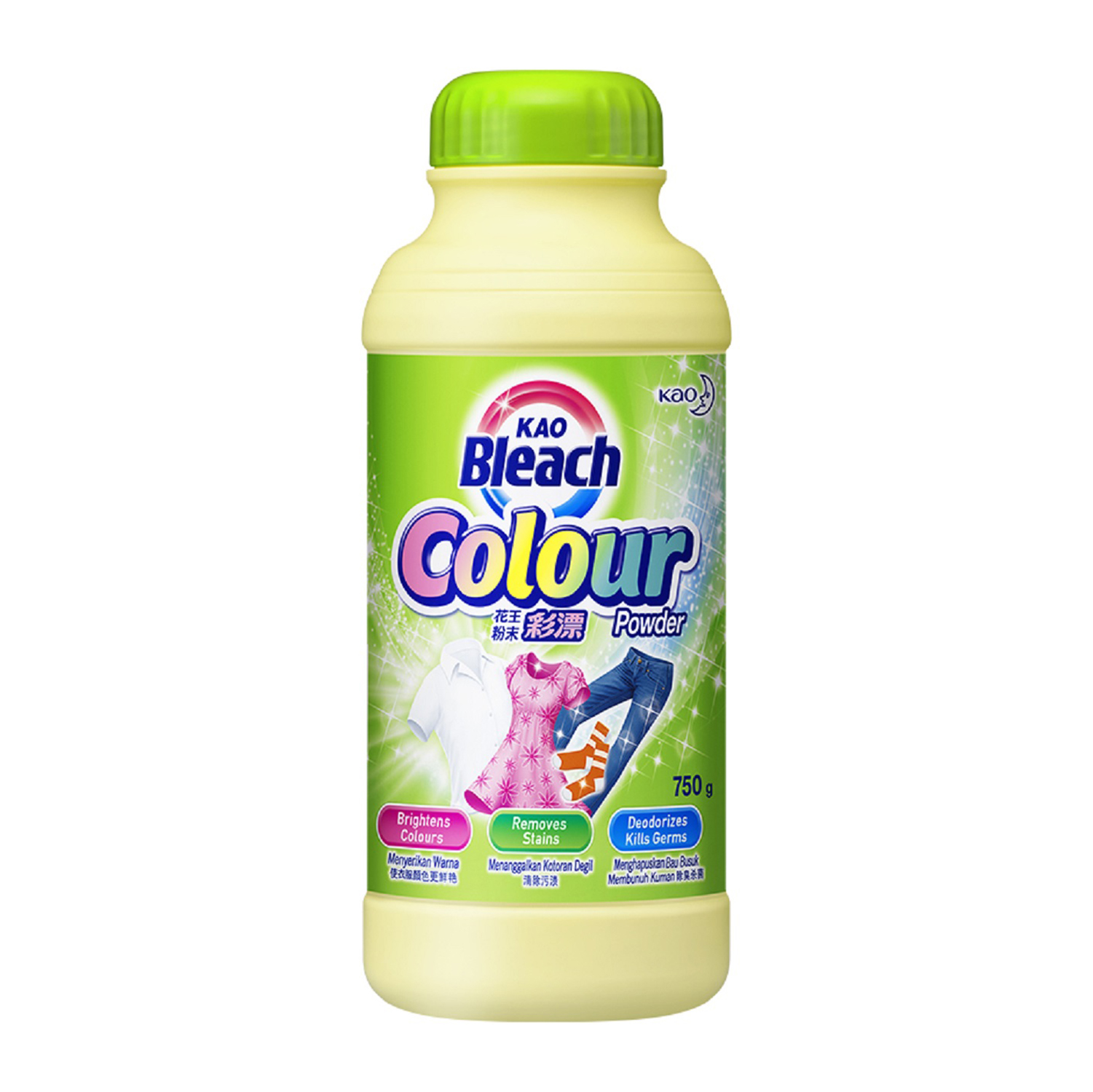 KAO WIDE POWDER BLEACH COLOUR 750G
