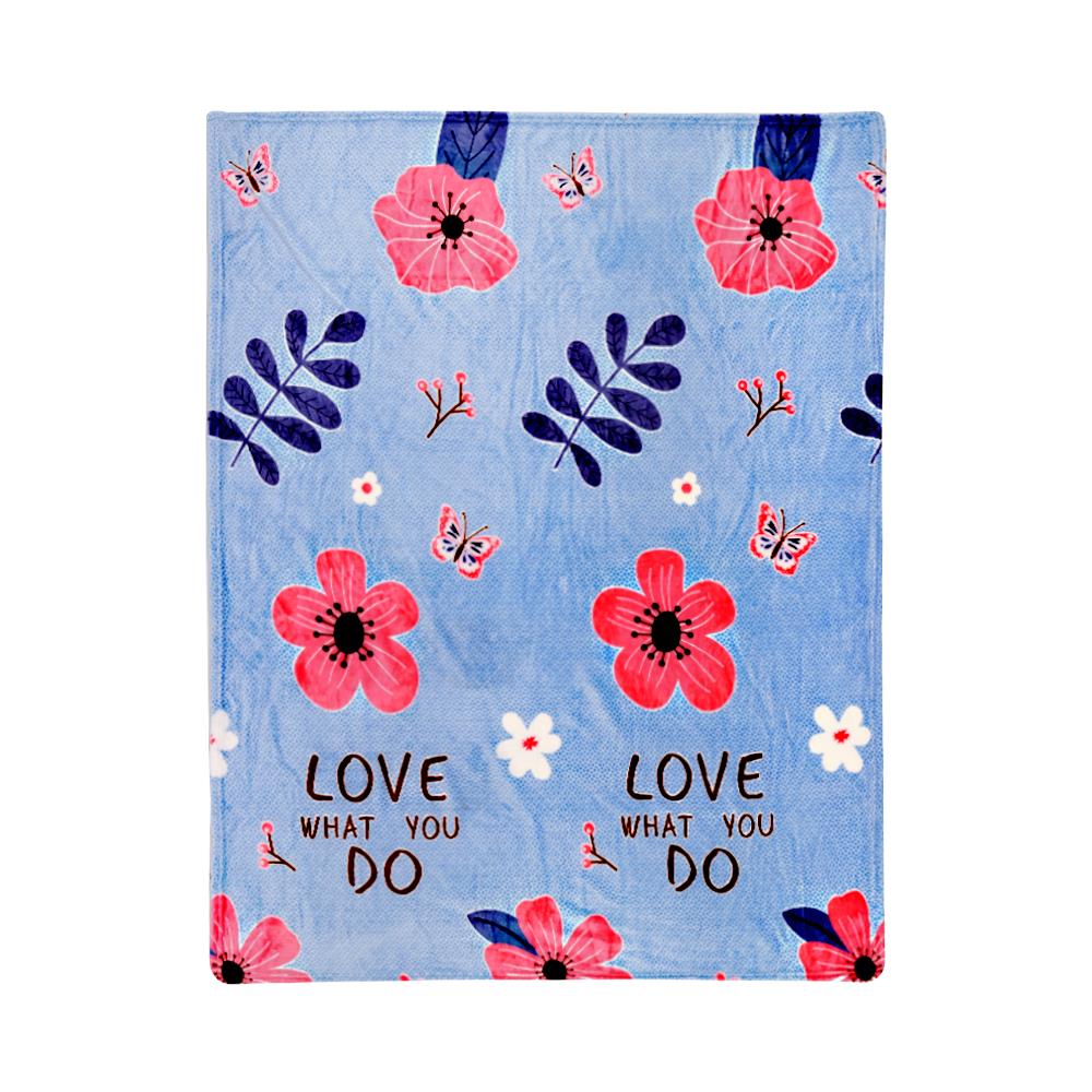 BLANKET 50X60 HL CHABA BLUE