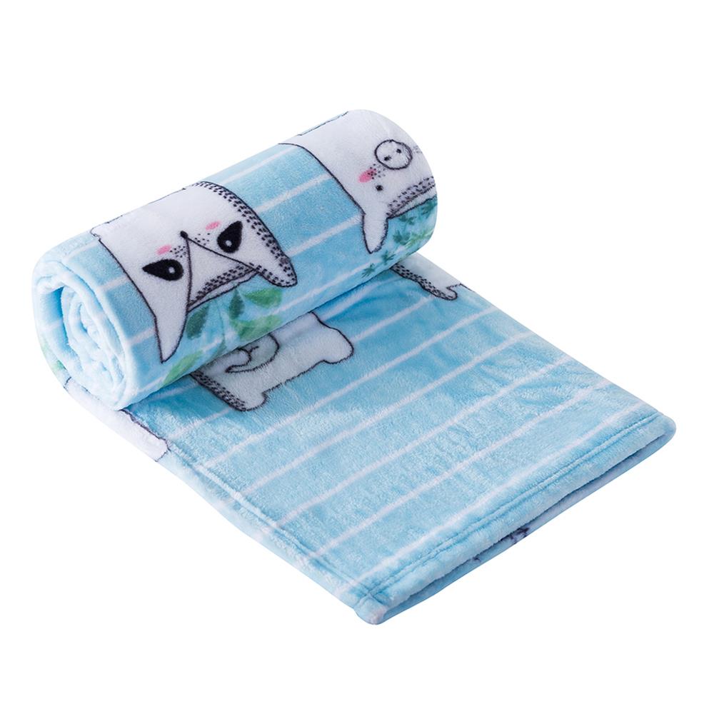 BLANKET HOME LIVING POTTING 50X60" BLUE
