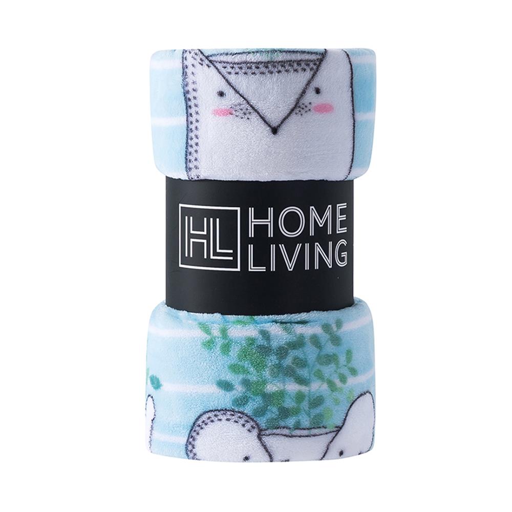 BLANKET HOME LIVING POTTING 50X60" BLUE