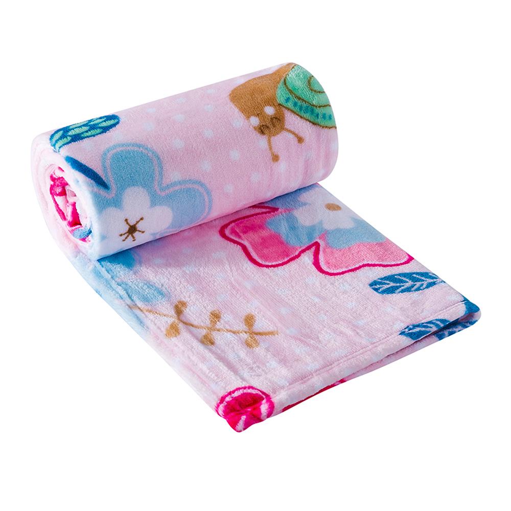BLANKET HOME LIVING PLUMERIA 50X60" PINK