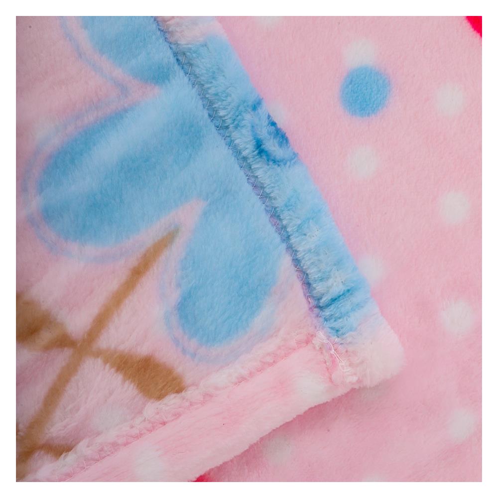 BLANKET HOME LIVING PLUMERIA 50X60" PINK