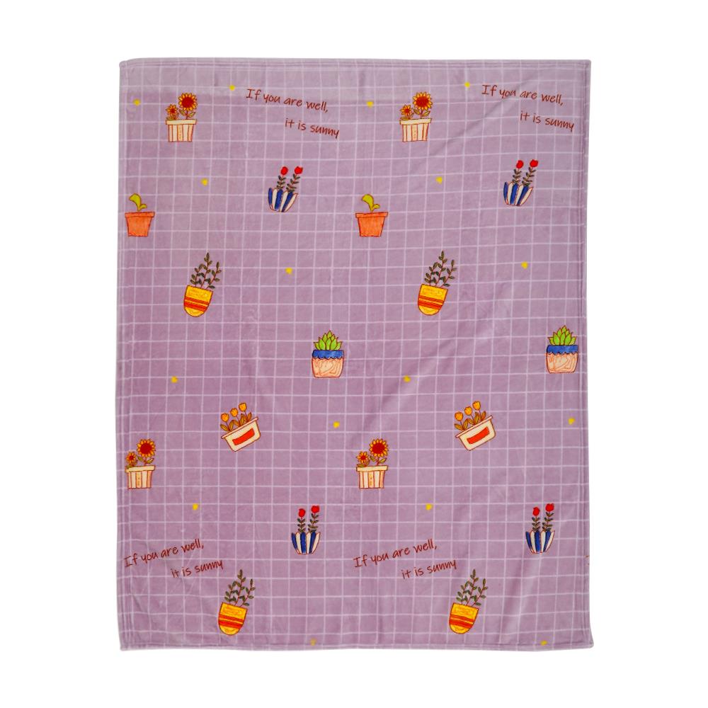 BLANKET HOME LIVING FLOWER POT 50X60"