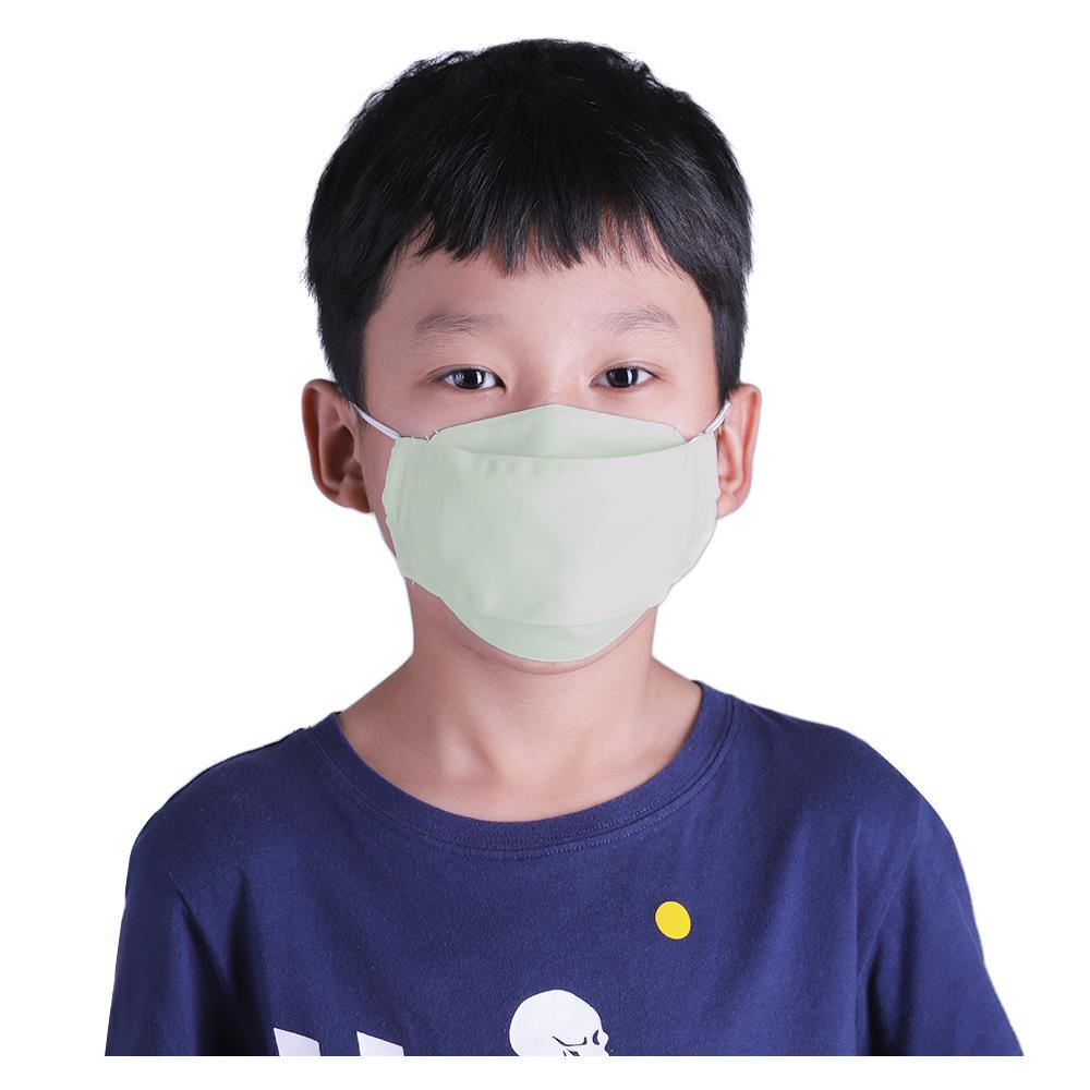 FACE MASK PM 2.5 FITT KIDS WATER-REPELLANT GREEN