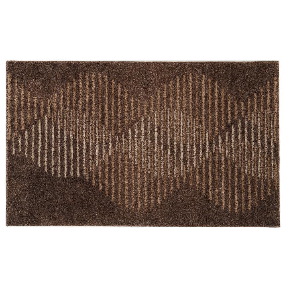 RUG HOME LIVING STYLE WAVER 90X150CM BROWN