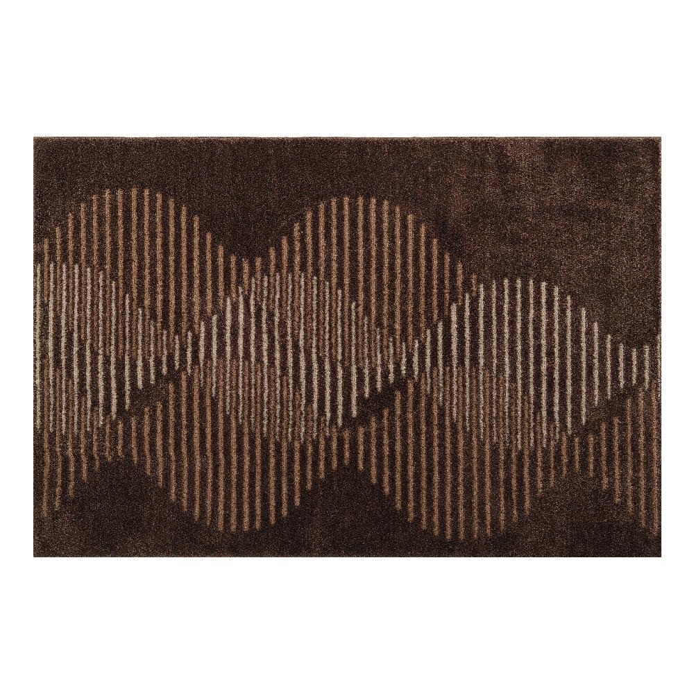 RUG HOME LIVING STYLE WAVER 120X180CM BROWN