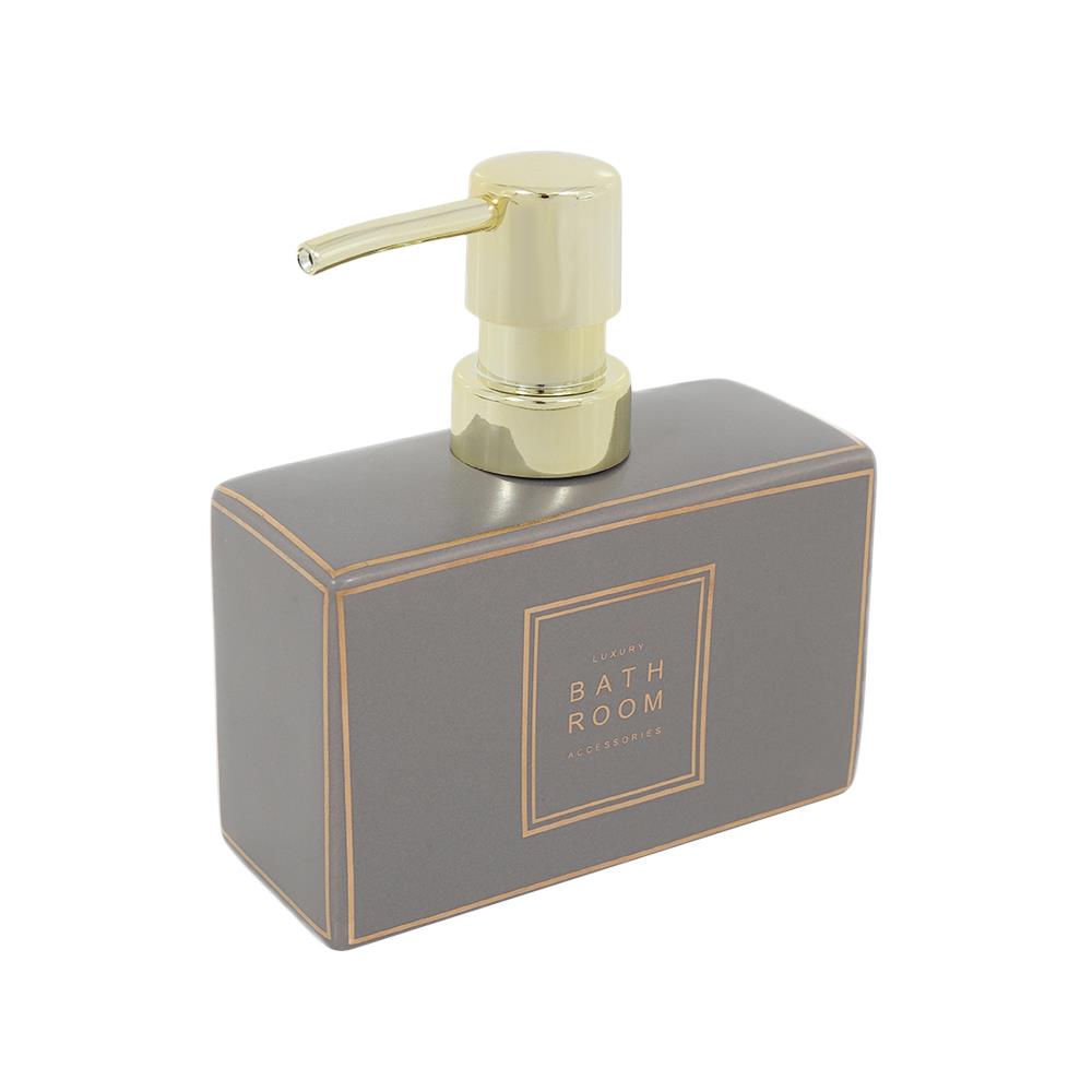 CERAMIC SOAP DISPENSER MOYA CE-2402-GRAY-D