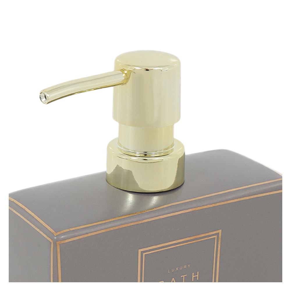 CERAMIC SOAP DISPENSER MOYA CE-2402-GRAY-D