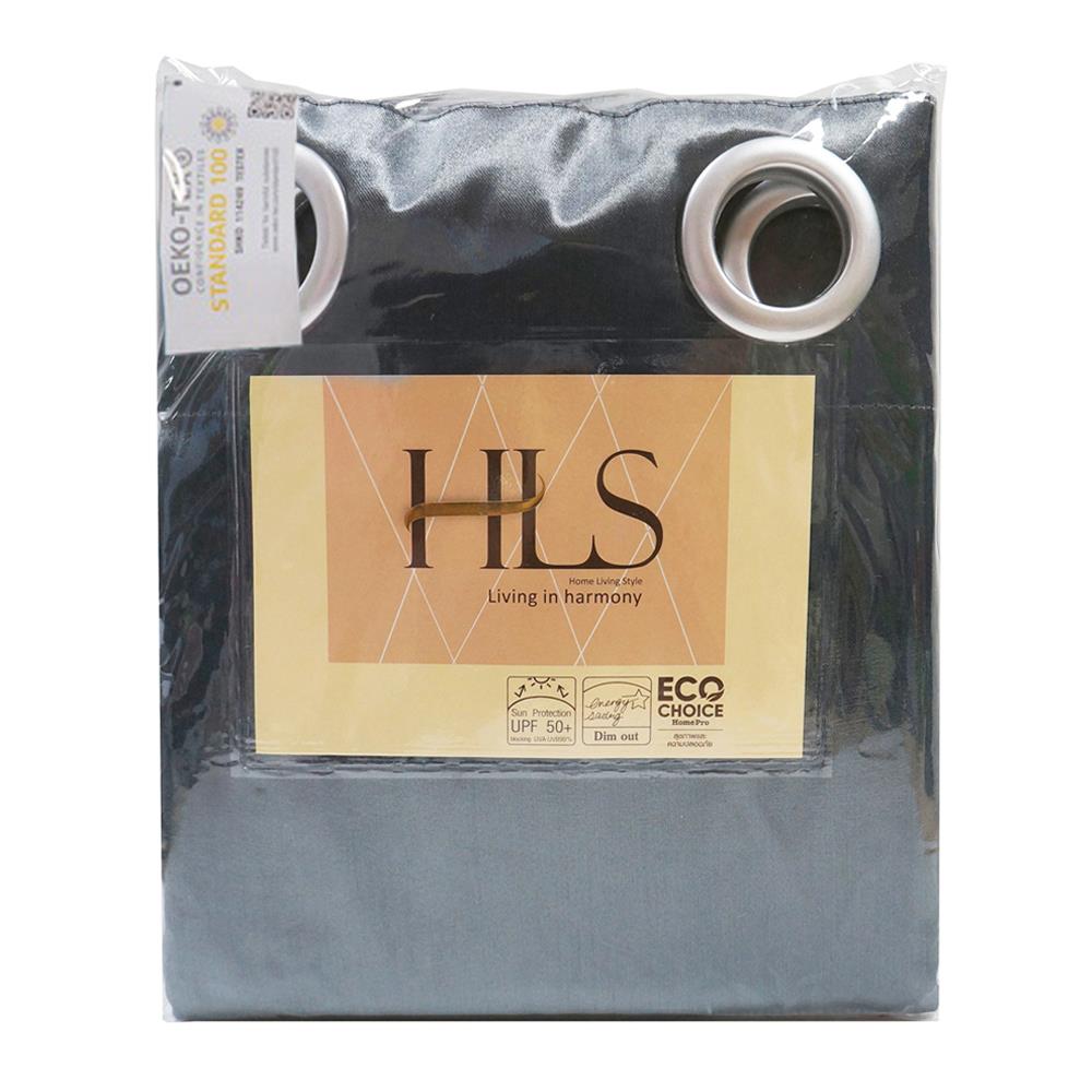 EYELET CURTAIN HOME LIVING STYLE LIANA UV 130X220CM GREY