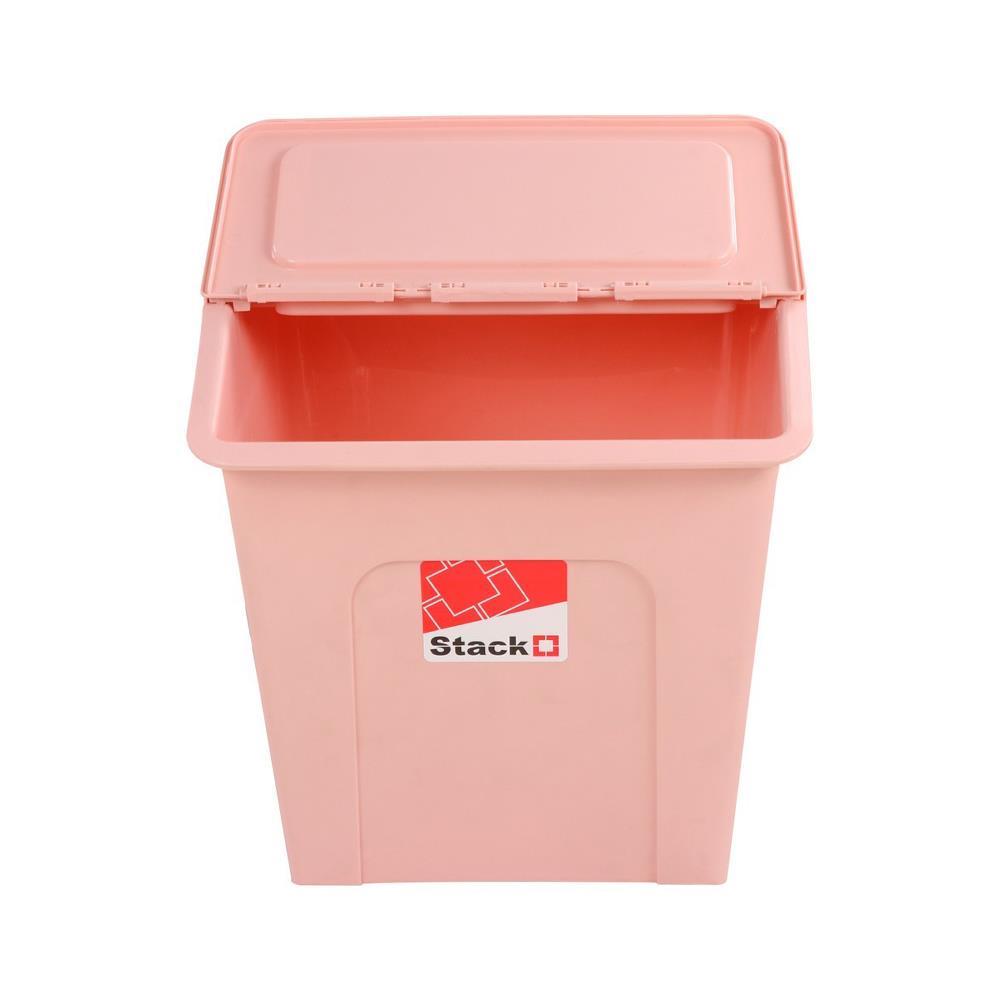 STORAGE BOX STACKO PARROT NEST 27L PINK