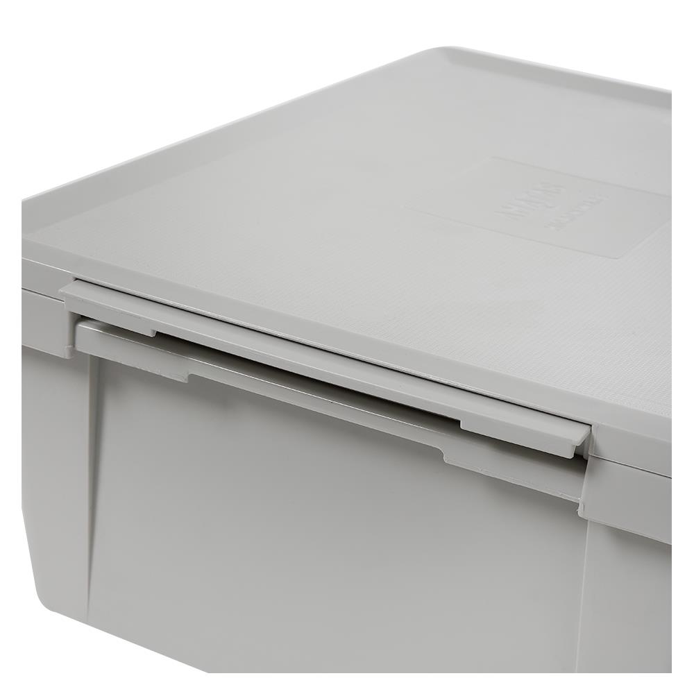 STORAGE BOX STACKO AMATAS 10L 29X39.1X15CM GRAY