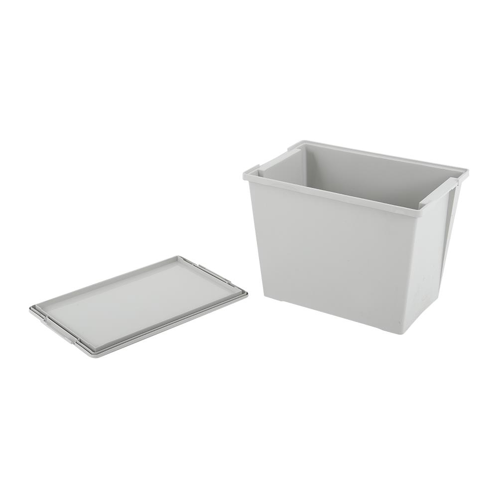 STORAGE BOX STACKO AMATAS 70L 39.2X58.2X43.5CM GRAY