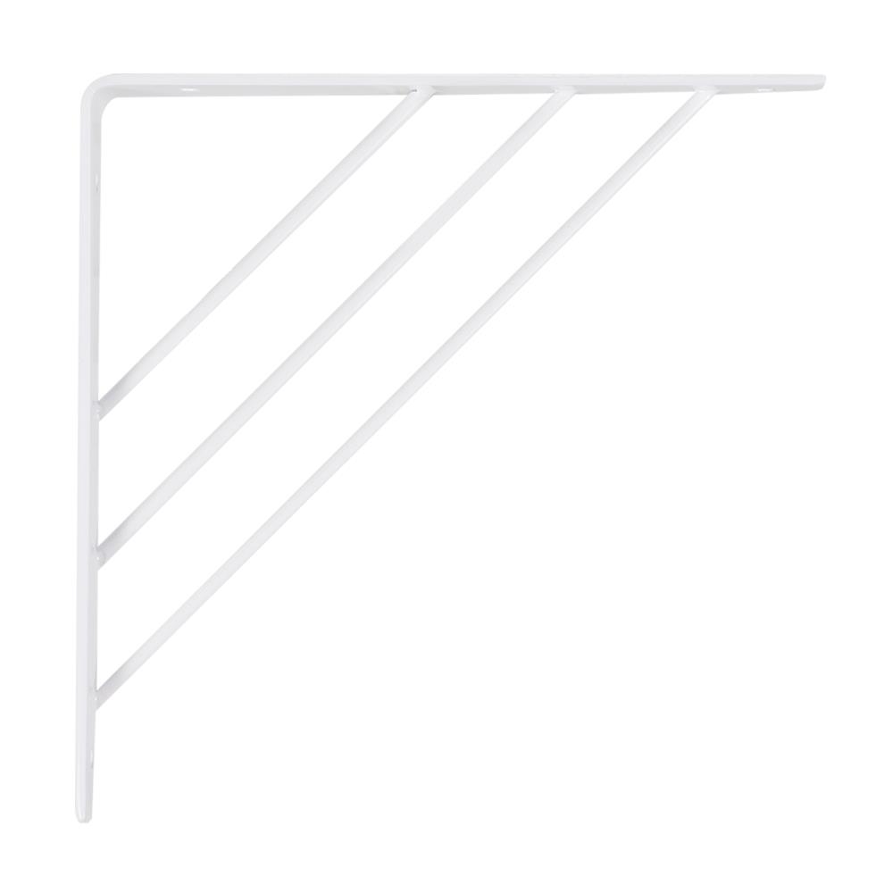 BRACKET STACKO TRIPLE LINE 18X18CM WHITE