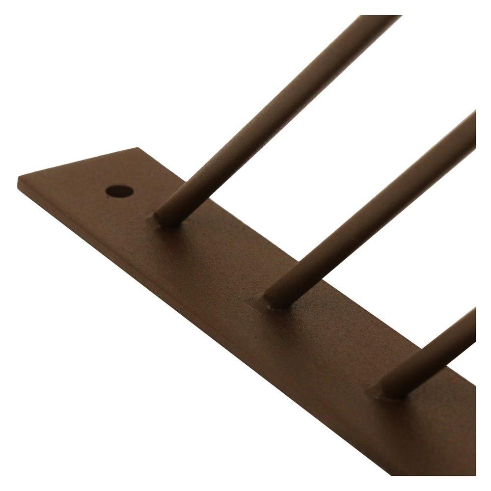 BRACKET STACKO TRIPLE LINE 18X18CM BROWN