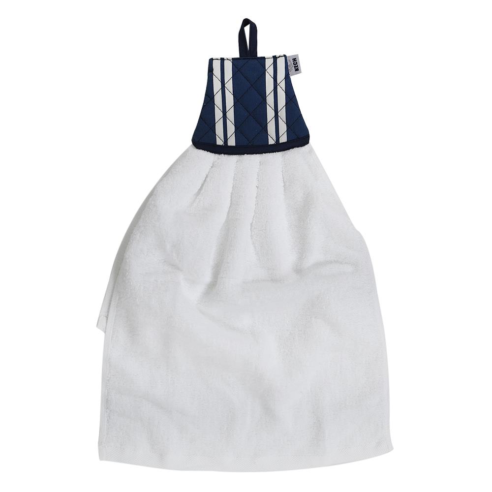 HAND TOWEL KECH PASSION NAVY/GREY
