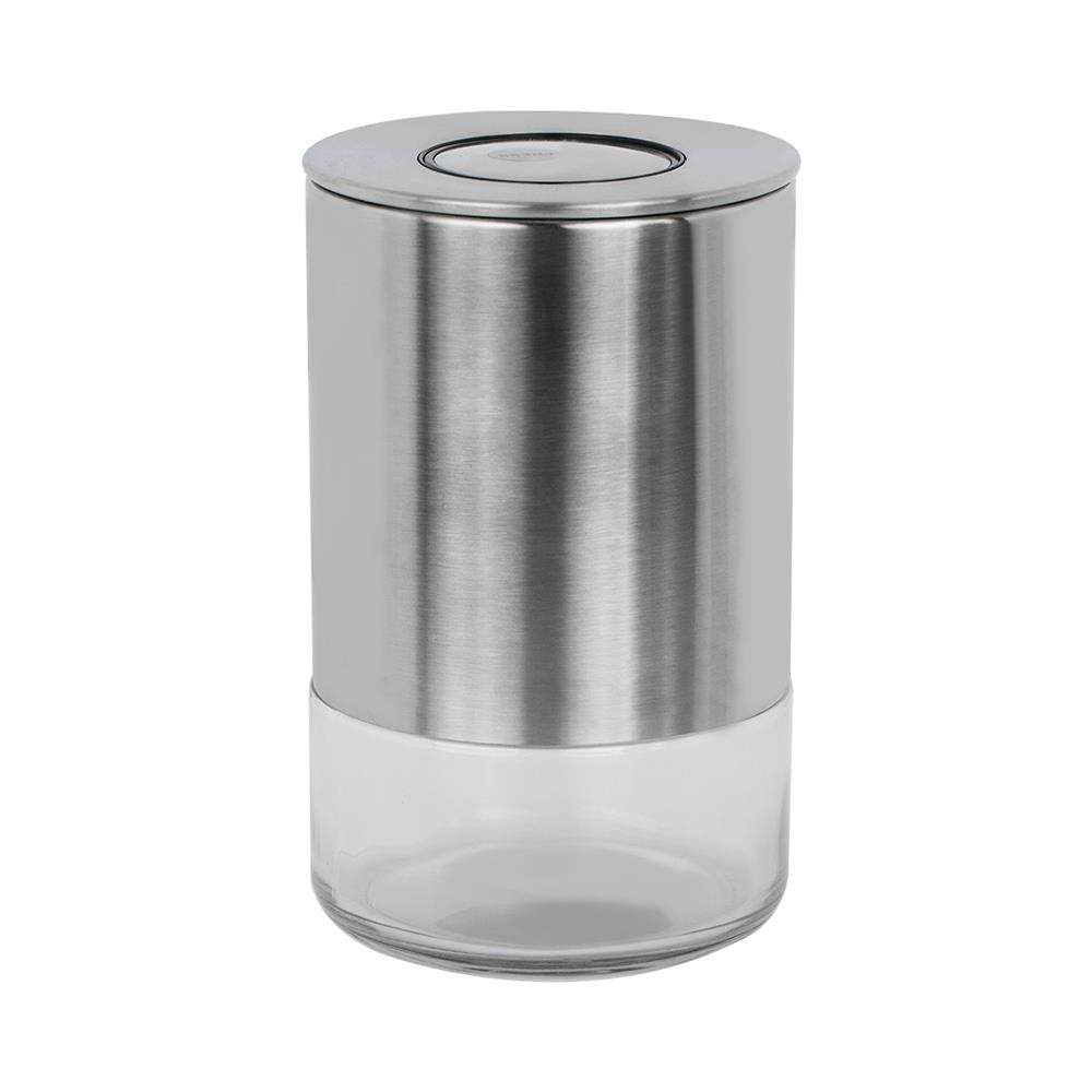 CANISTER GLASS PRESS LID POP UP 0.73L