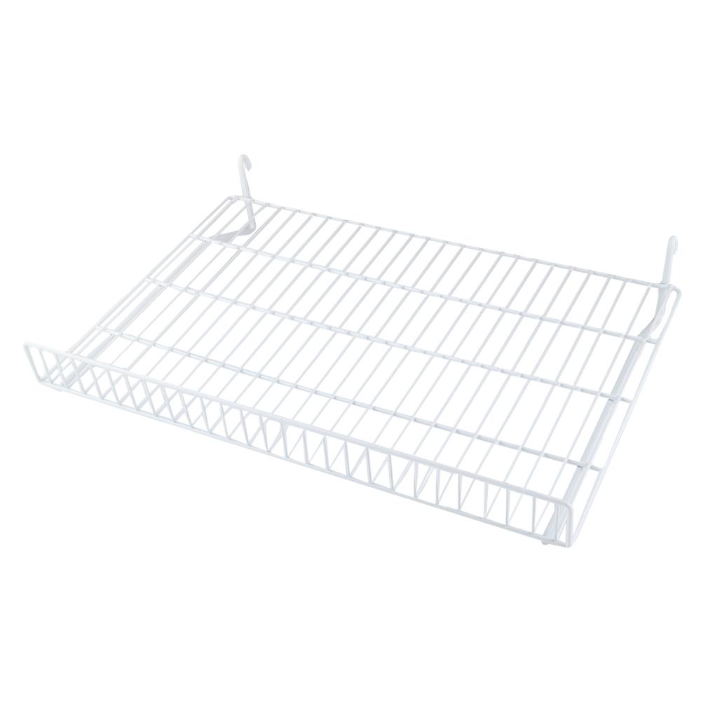 WIRE SHELF STACKO EZY 60X42.5X11.5CM WHITE
