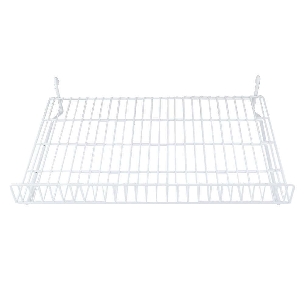 WIRE SHELF STACKO EZY 60X42.5X11.5CM WHITE