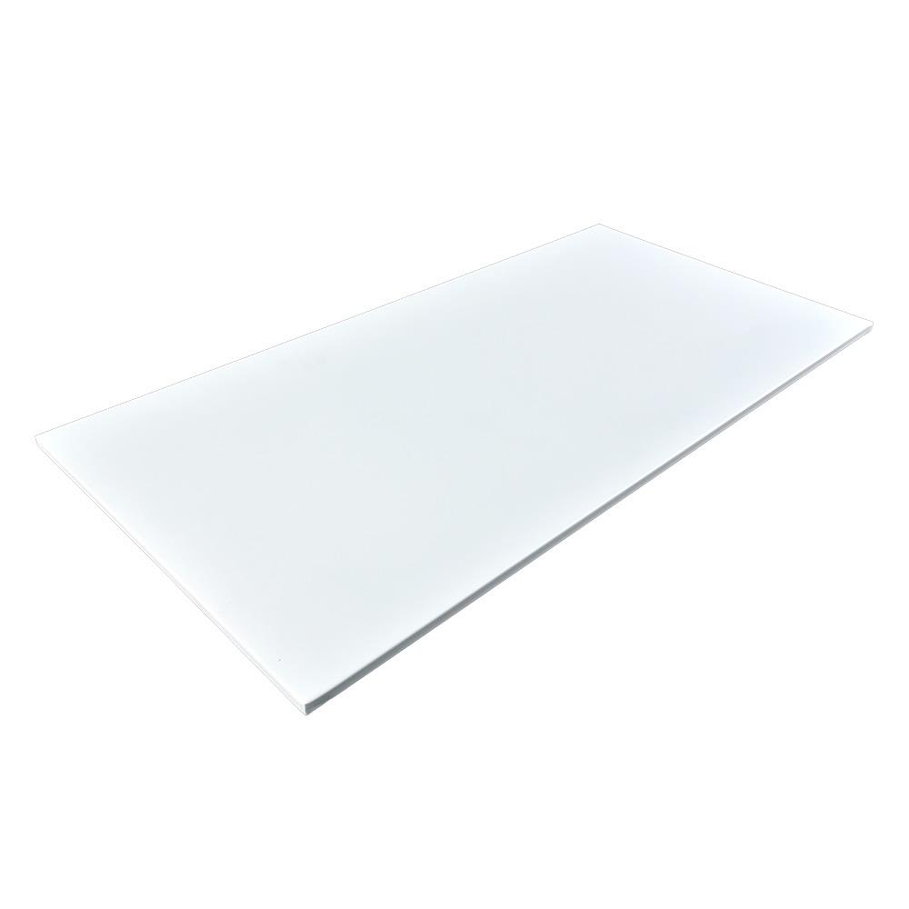 PLAIN SHELF STACKO FLEXI 80X40X2.5CM WHITE