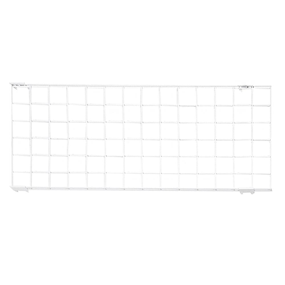 WIRE BACK PANEL STACKO EZY 60X2.6X120CM WHITE