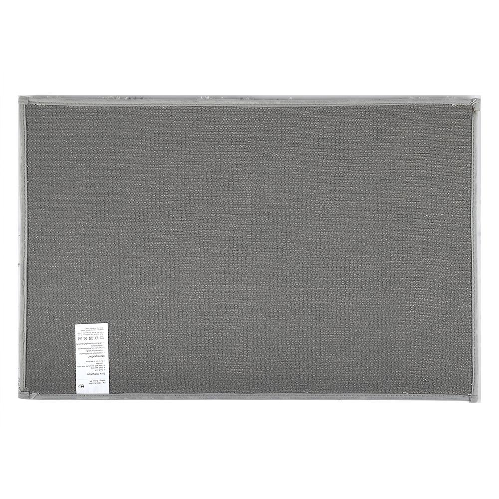 RUG HOME LIVING STYLE MOSS 45X70CM LIGHT GRAY