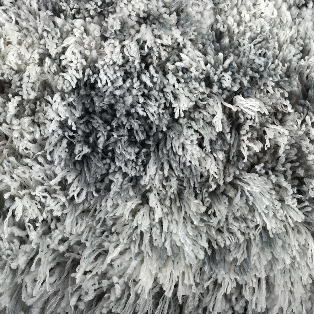 RUG HOME LIVING STYLE MOSS 45X70CM LIGHT GRAY