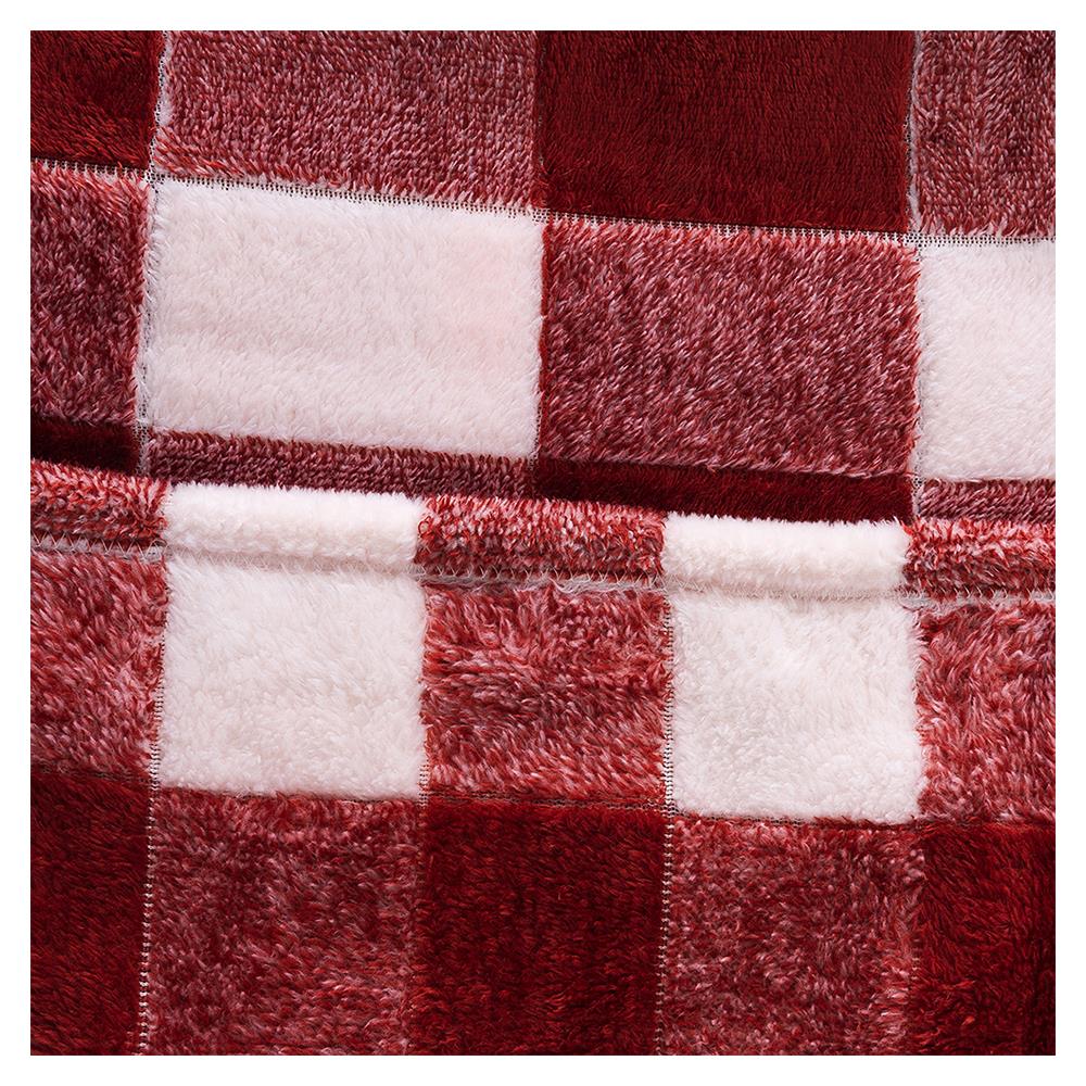 BLANKET HOME LIVING STYLE TARTAN 60X80" RED