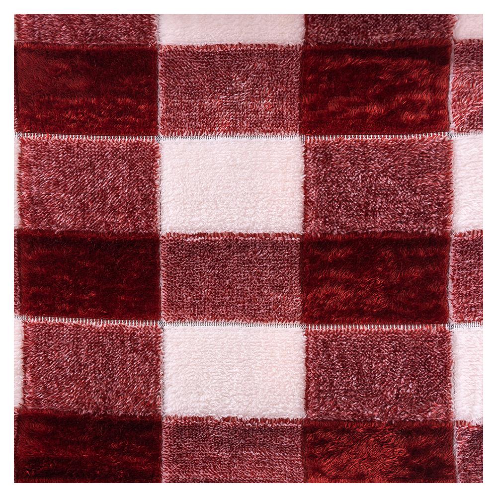 BLANKET HOME LIVING STYLE TARTAN 60X80" RED