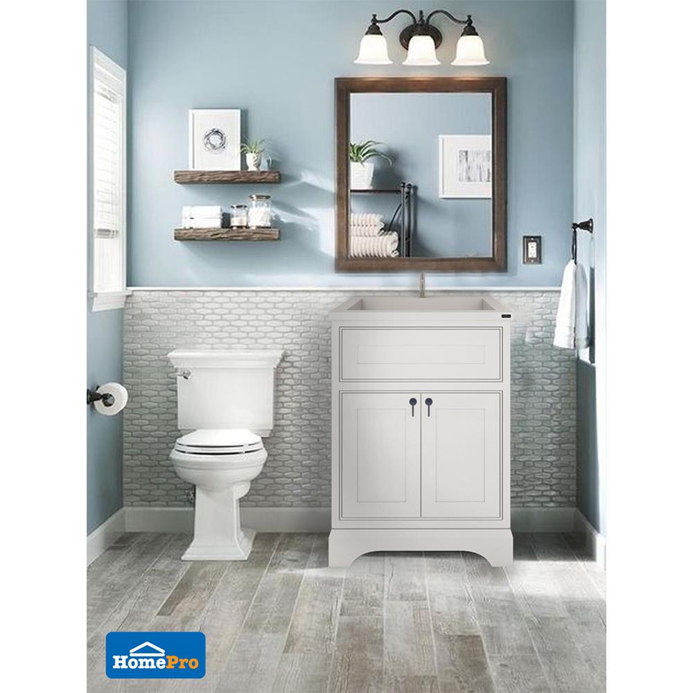 VANITY WASHBASIN WITH CABINET MOYA BR-60 OFF WHITE