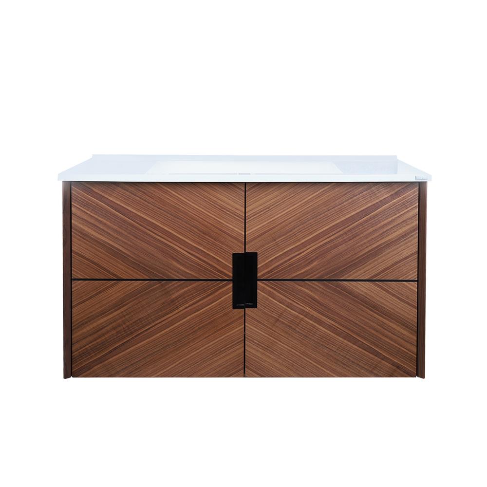 VANITY WASHBASIN WITH CABINET MOYA ZH70937-2AB WOODEN BROWN