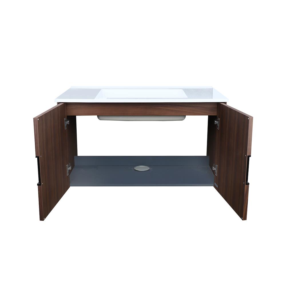 VANITY WASHBASIN WITH CABINET MOYA ZH70937-2AB WOODEN BROWN