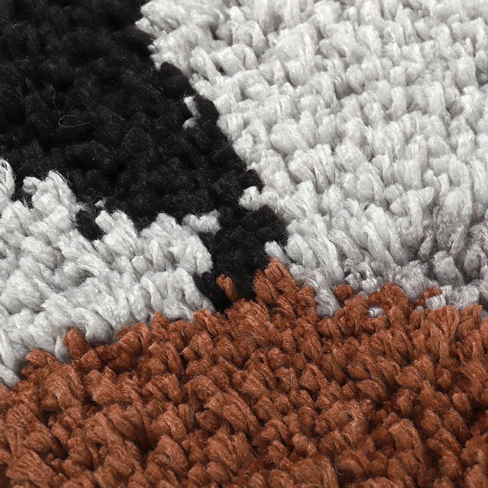 HLS LUCUS RUG 45X70 DARK BROWN