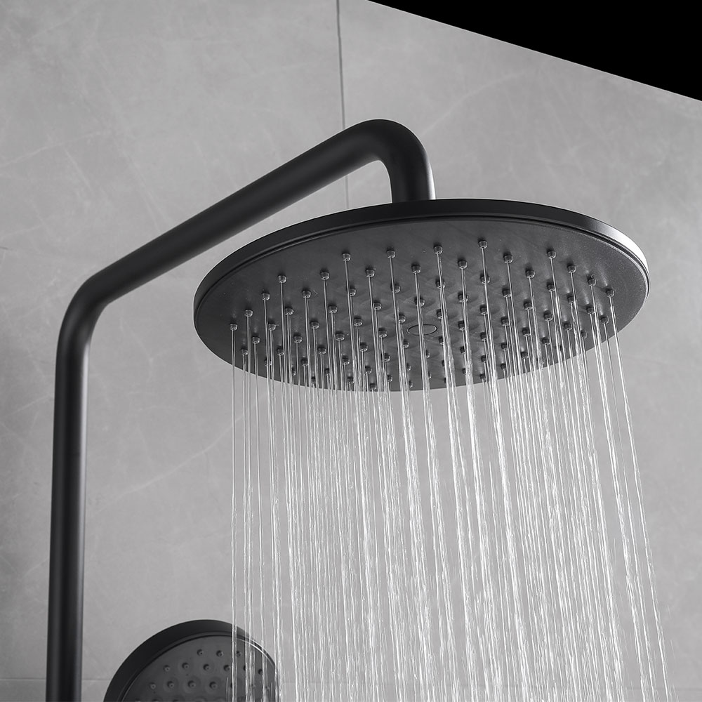 SORENTO RAIN SHOWER SRTWT9834-FG W13XD36XH112 CM BLACK