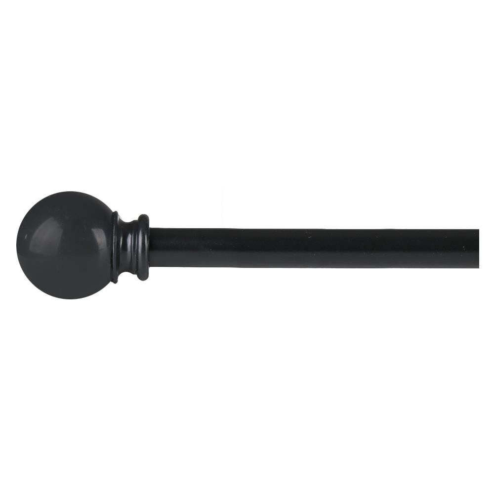 STEEL TENSION ROD HOME LIVING STYLE BALLOON 180-310CM BLACK