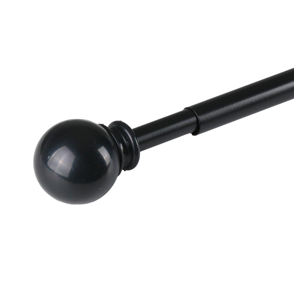 STEEL TENSION ROD HOME LIVING STYLE BALLOON 180-310CM BLACK