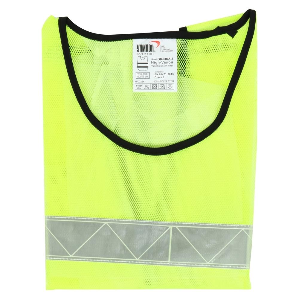 HIGH VISIBILITY REFLECTIVE SAFETY VEST YAMADA GR-6045