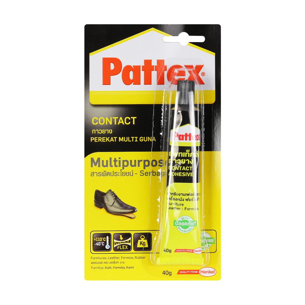 MULTIPURPOSE RUBBER GLUE PATTEX PT-CA-40Y 40G