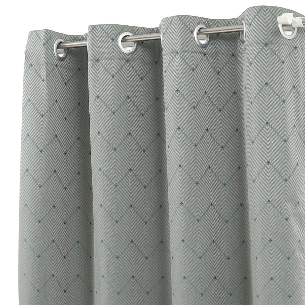 EYELET CURTAIN HOME LIVING STYLE ZOOMA 140X220CM GREEN