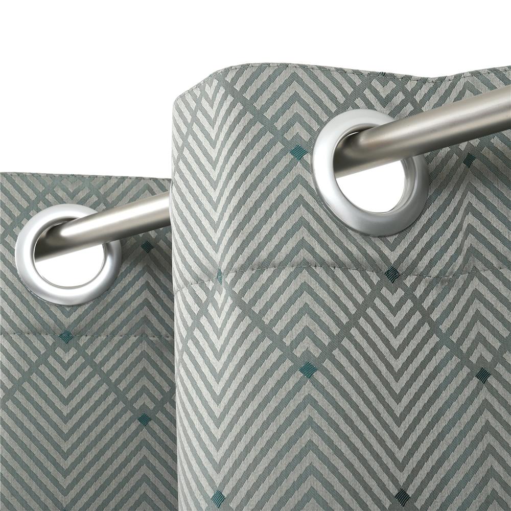 EYELET CURTAIN HOME LIVING STYLE ZOOMA 140X220CM GREEN