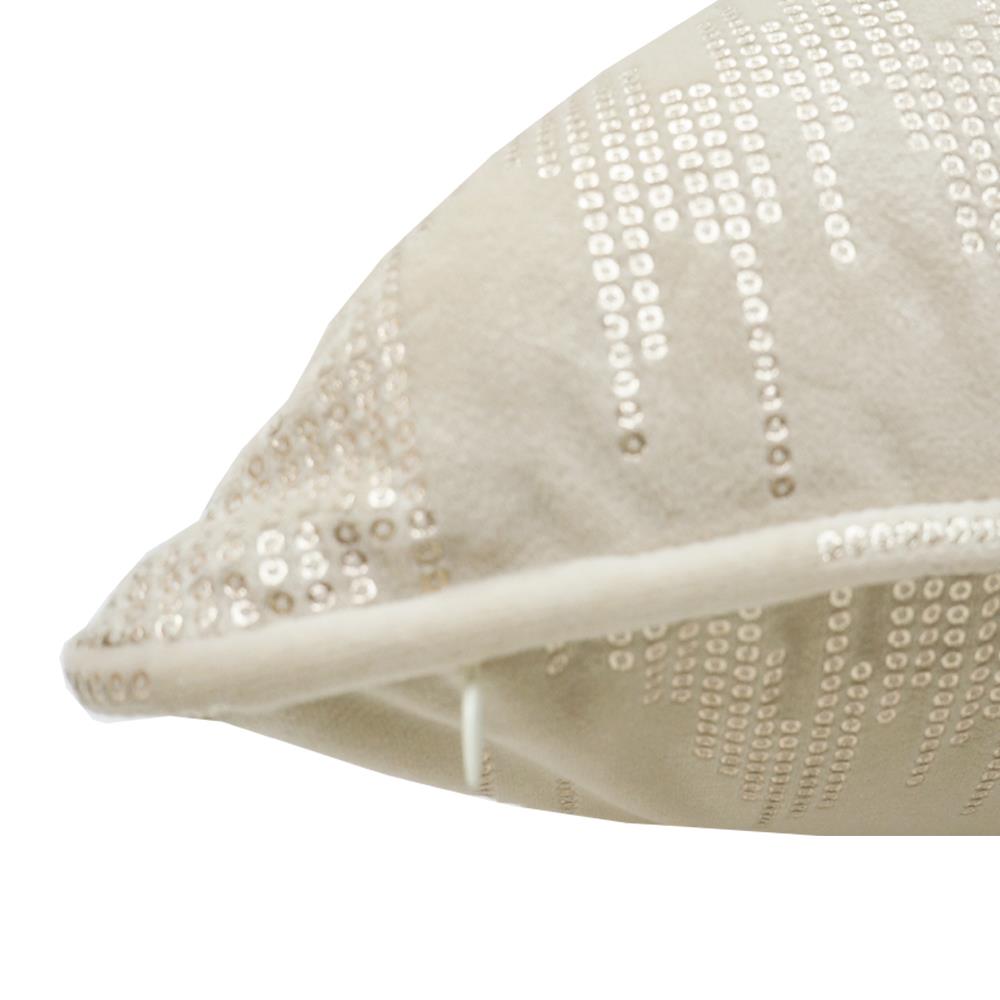 CUSHION HOME LIVING STYLE SCAPE 18X18 INCH CREAM