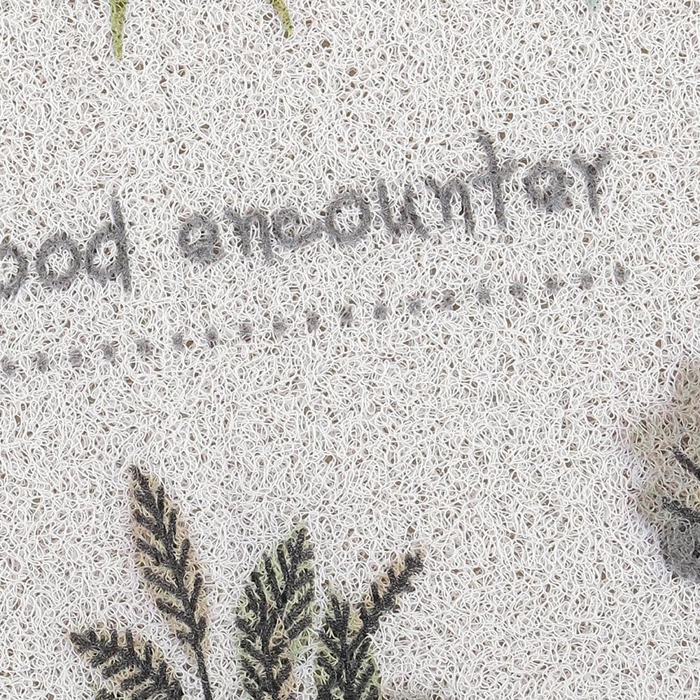 DOOR MAT HOME LIVING STYLE TREEPOT 45X75CM WHITE