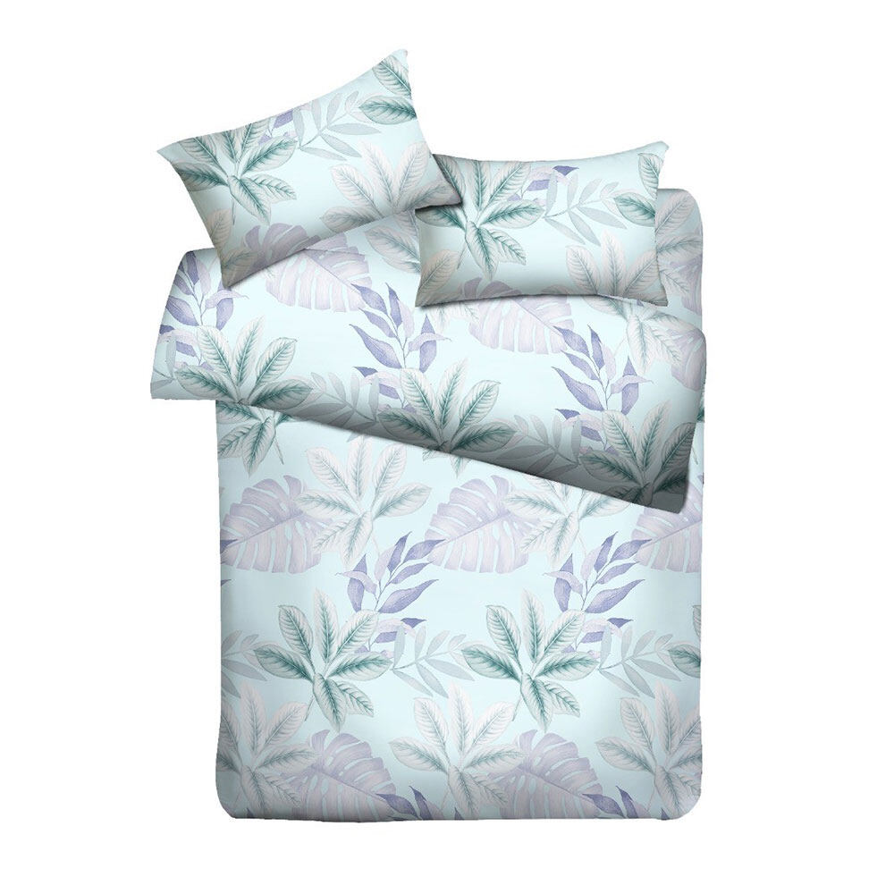 HOMEPRO HLS BEDSHEET SET 2PCS ENDEAR2 MICROFIBER 100GSM 650TC SUPER SINGLE LIGHTBLUE