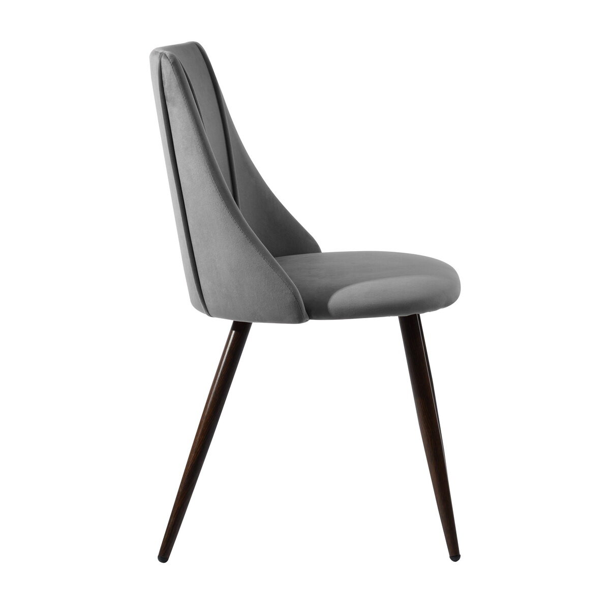 DINING CHAIR SMEG TIAANIUM W52.5XD49.5XH83.5 GREY
