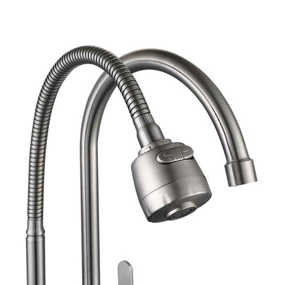 CABANA DOUBLE SINK FAUCET CB2542SS W7XD29XH31.5 CM SILVER